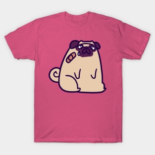 Sad Hurt Pug T-Shirt